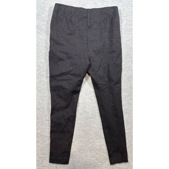 J.Jill Ponte Legging Pants Black Houndstooth Womens M Stretch Slim Fit Career - Picture 4 of 4